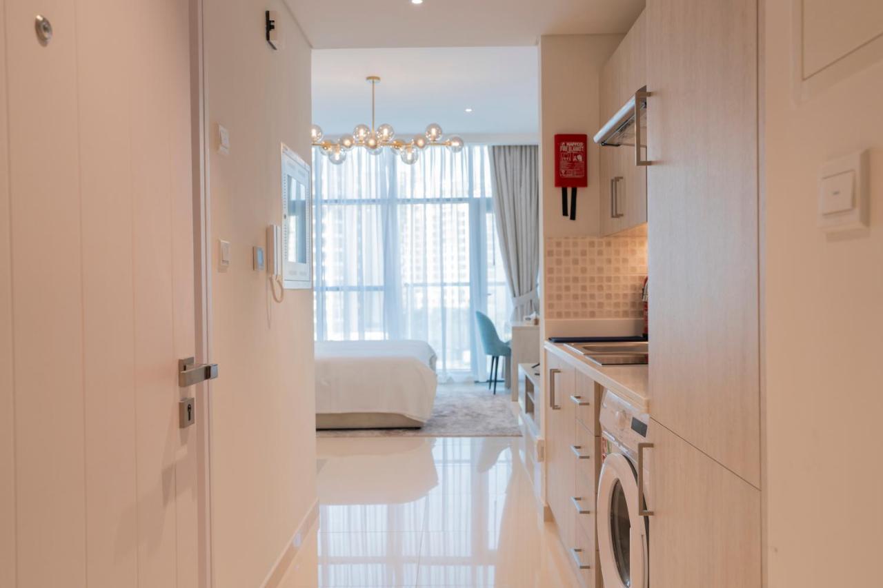 Luxury Studio, Seven Palm Residence-Palm Jumeirah Dubaj Kültér fotó
