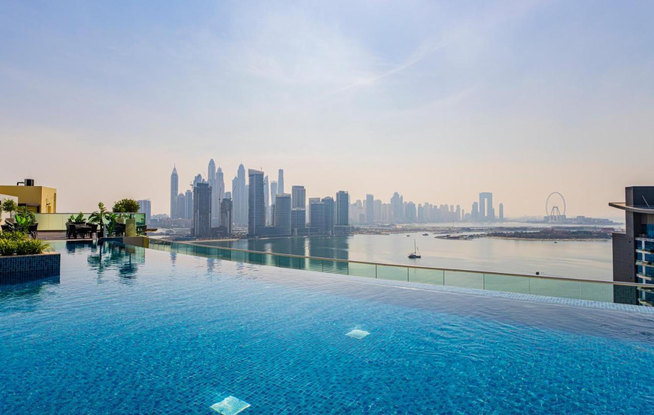 Luxury Studio, Seven Palm Residence-Palm Jumeirah Dubaj Kültér fotó