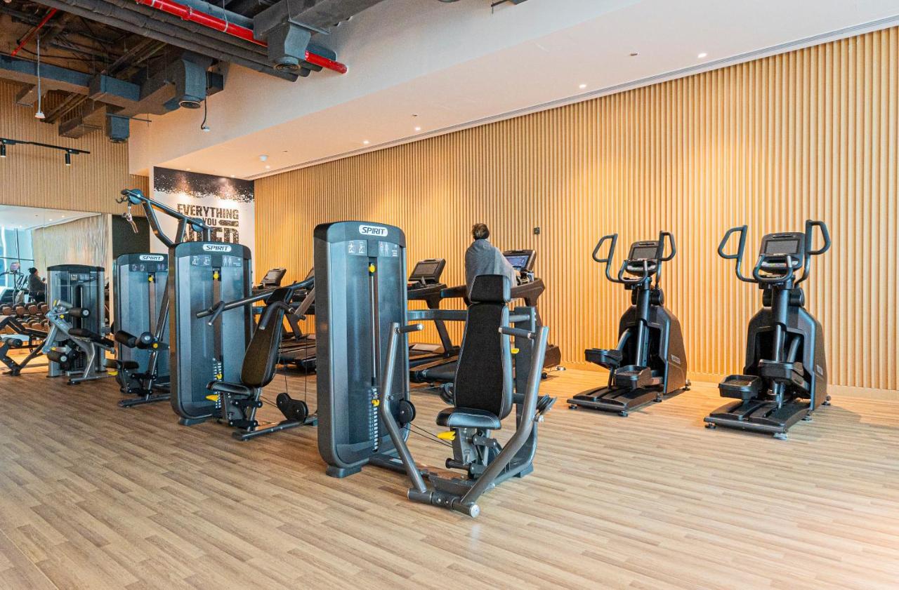 Luxury Studio, Seven Palm Residence-Palm Jumeirah Dubaj Kültér fotó