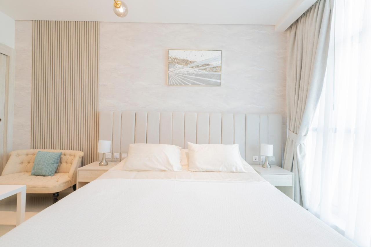 Luxury Studio, Seven Palm Residence-Palm Jumeirah Dubaj Kültér fotó