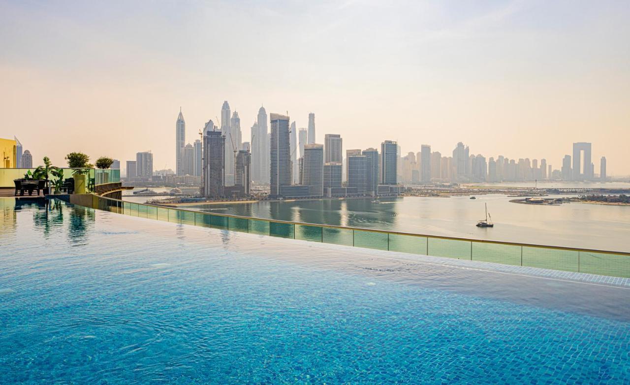 Luxury Studio, Seven Palm Residence-Palm Jumeirah Dubaj Kültér fotó