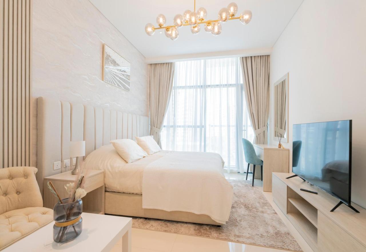 Luxury Studio, Seven Palm Residence-Palm Jumeirah Dubaj Kültér fotó