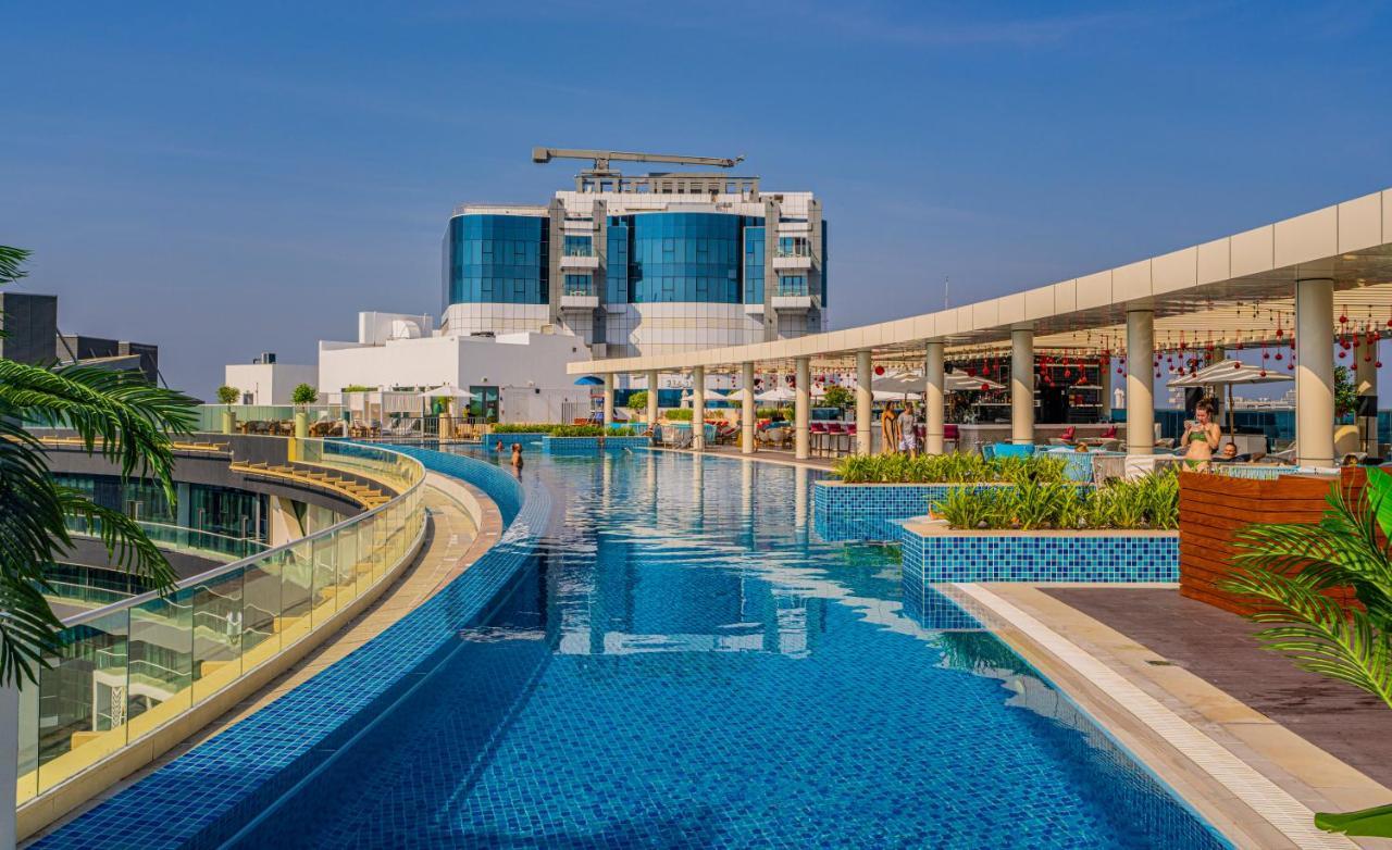 Luxury Studio, Seven Palm Residence-Palm Jumeirah Dubaj Kültér fotó