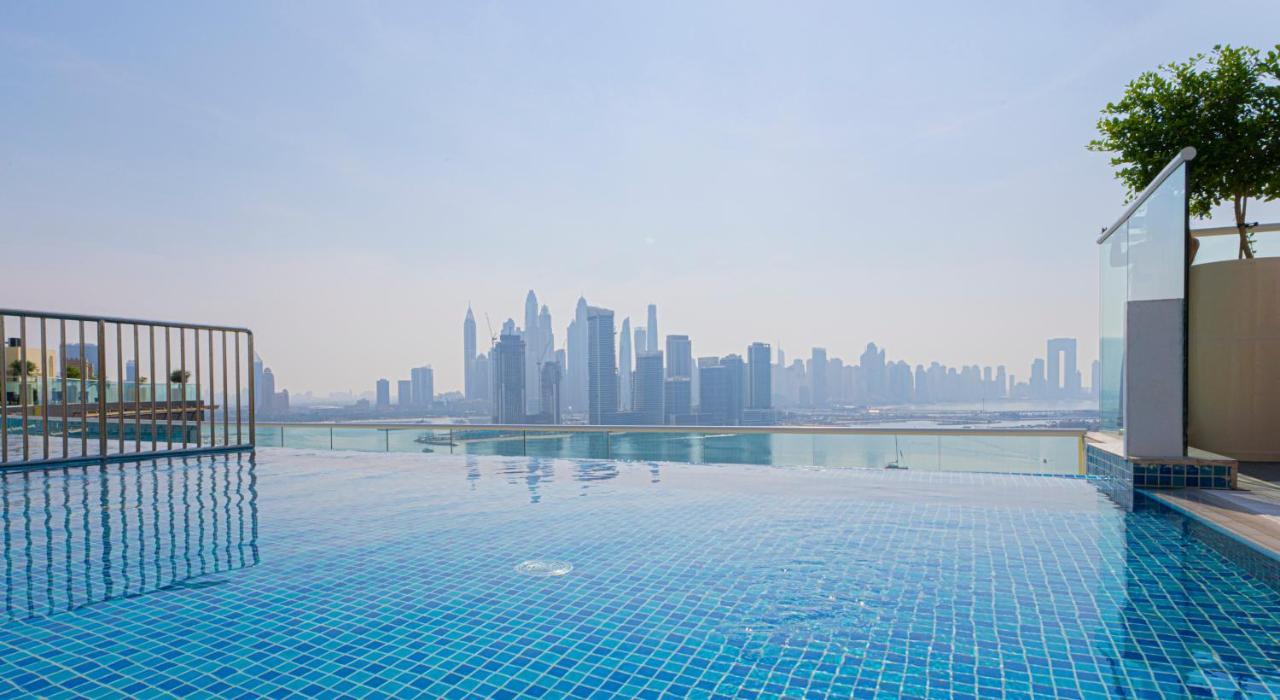 Luxury Studio, Seven Palm Residence-Palm Jumeirah Dubaj Kültér fotó