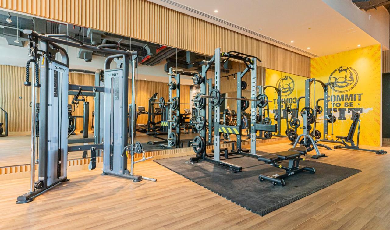 Luxury Studio, Seven Palm Residence-Palm Jumeirah Dubaj Kültér fotó