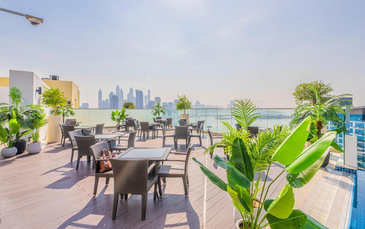 Luxury Studio, Seven Palm Residence-Palm Jumeirah Dubaj Kültér fotó